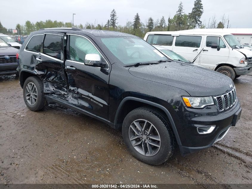 2017 JEEP GRAND CHEROKEE LIMITED 4X4