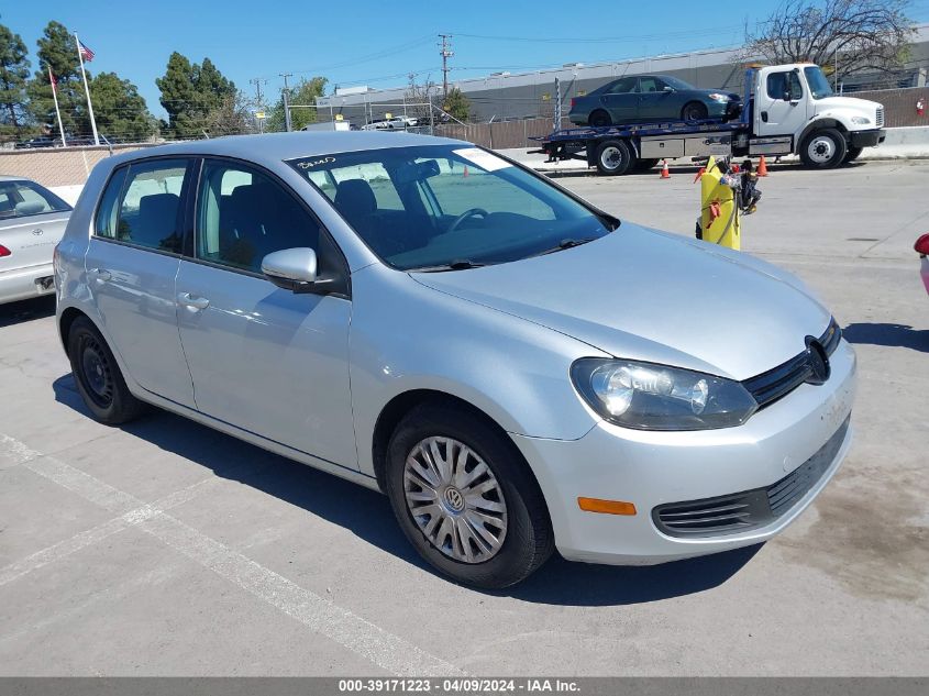 2013 VOLKSWAGEN GOLF 2.5L 4-DOOR