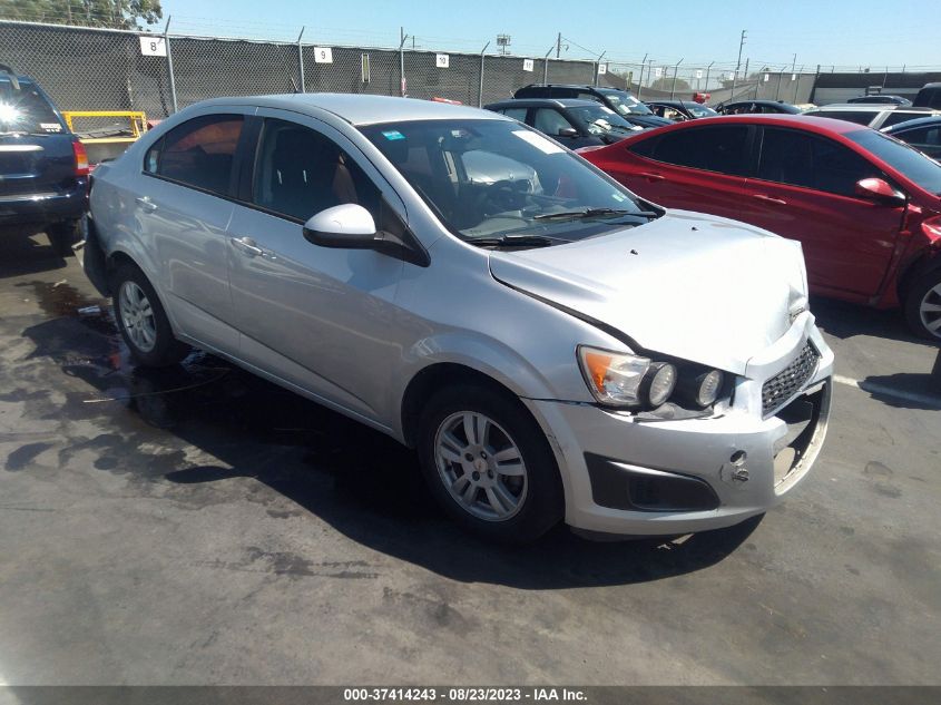 2012 CHEVROLET SONIC CV1