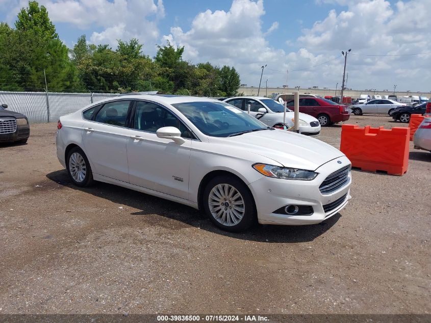 2013 FORD FUSION ENERGI TITANIUM