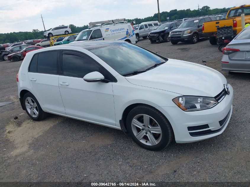 2017 VOLKSWAGEN GOLF TSI WOLFSBURG EDITION 4-DOOR