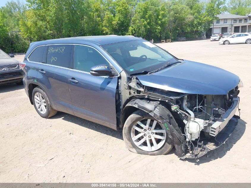 2014 TOYOTA HIGHLANDER LE V6