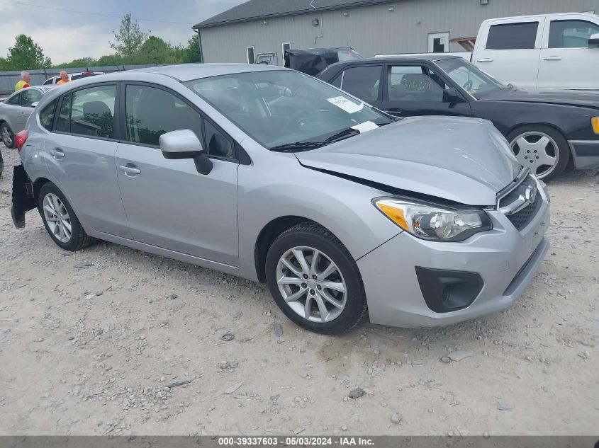 2012 SUBARU IMPREZA 2.0I PREMIUM