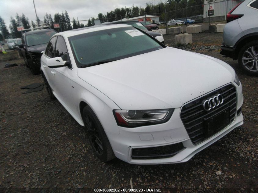 2015 AUDI A4 2.0T PREMIUM