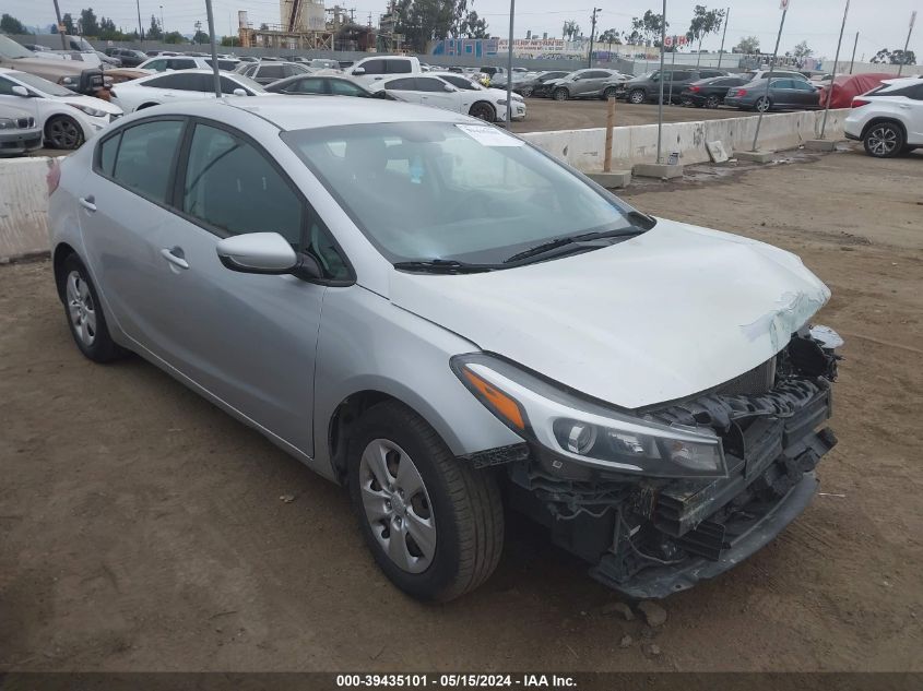 2017 KIA FORTE LX