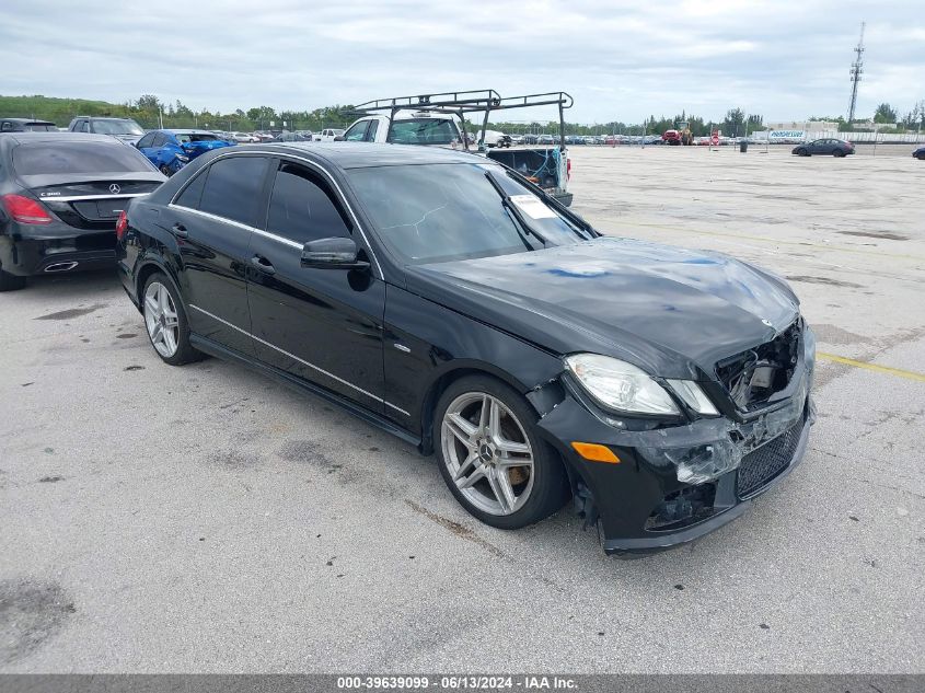 2012 MERCEDES-BENZ E 350