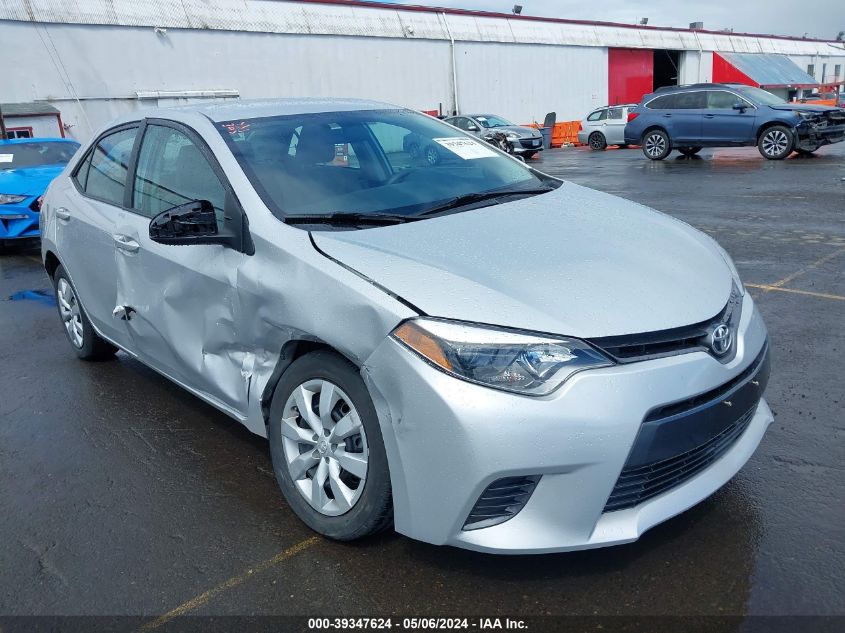 2015 TOYOTA COROLLA LE