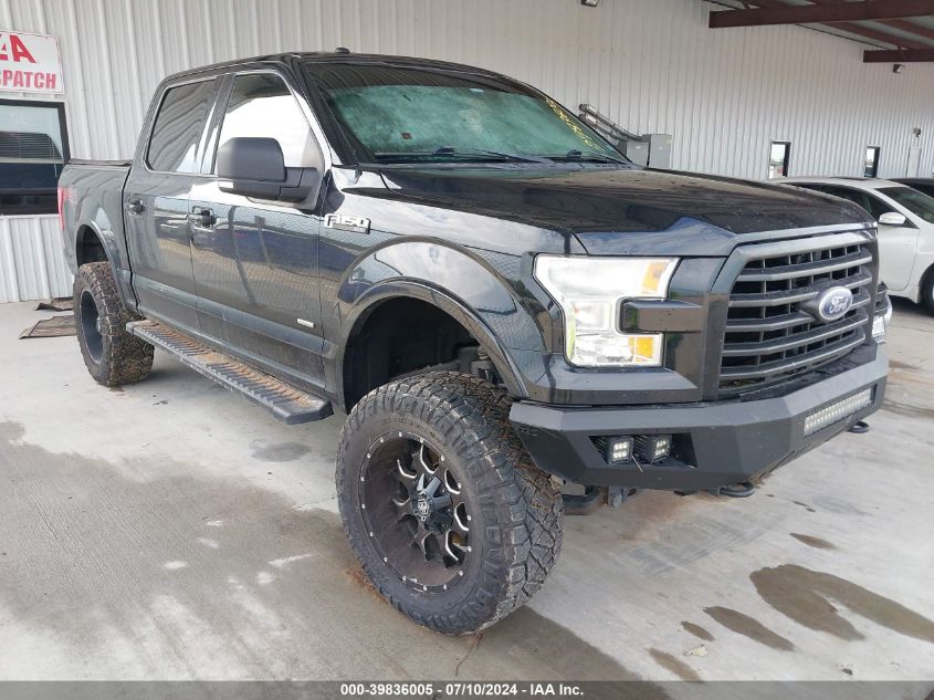 2016 FORD F150 SUPERCREW