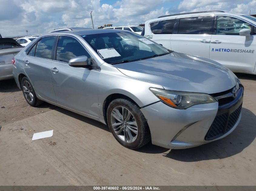 2016 TOYOTA CAMRY SE