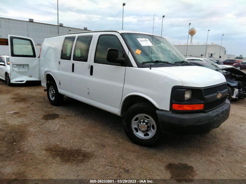 2013 CHEVROLET EXPRESS 2500 WORK VAN