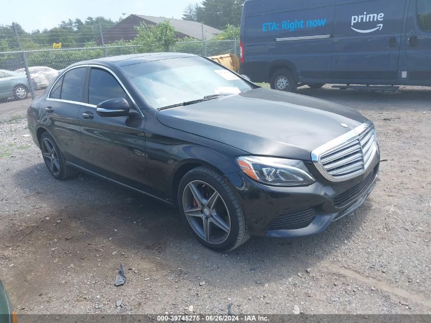 2015 MERCEDES-BENZ C 300 4MATIC