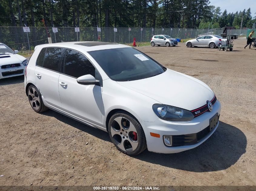 2012 VOLKSWAGEN GTI 4-DOOR