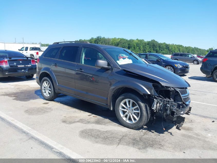 2016 DODGE JOURNEY SXT