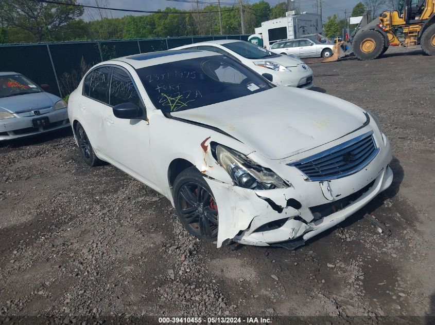 2010 INFINITI G37X