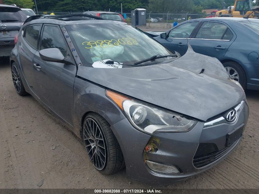 2012 HYUNDAI VELOSTER BASE W/BLACK