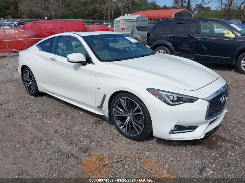 2018 INFINITI Q60 3.0T LUXE