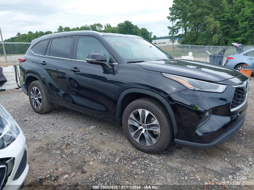 2023 TOYOTA HIGHLANDER HYBRID XLE