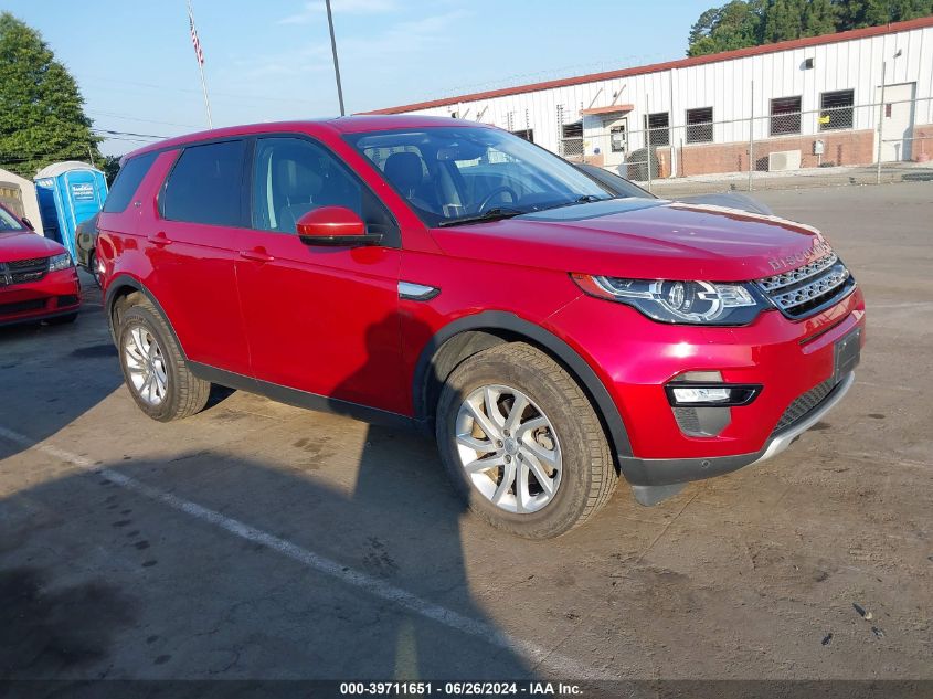 2017 LAND ROVER DISCOVERY SPORT HSE