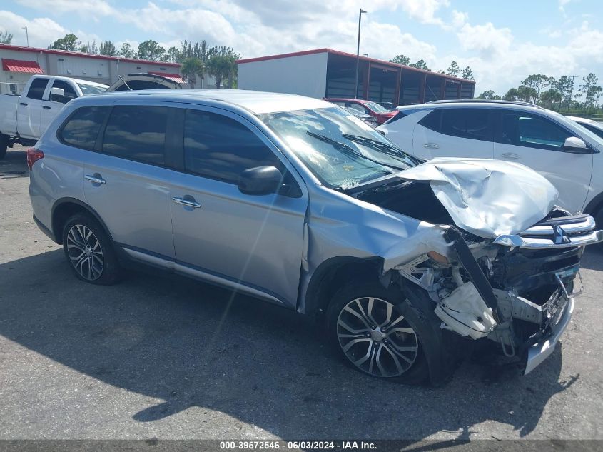 2016 MITSUBISHI OUTLANDER ES