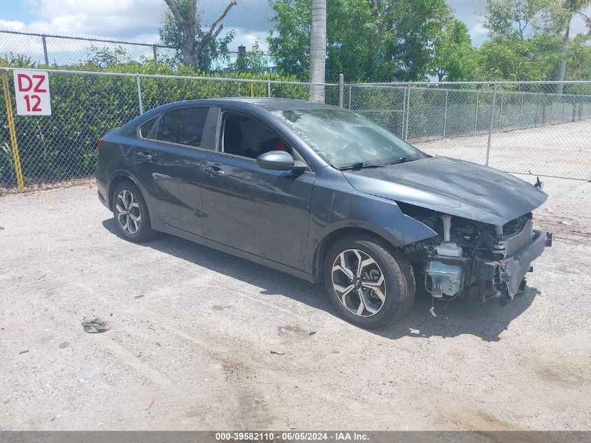 2019 KIA FORTE LXS