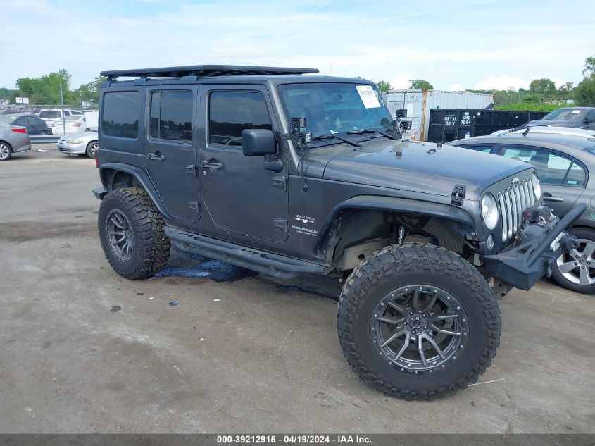 2017 JEEP WRANGLER UNLIMITED SAHARA 4X4