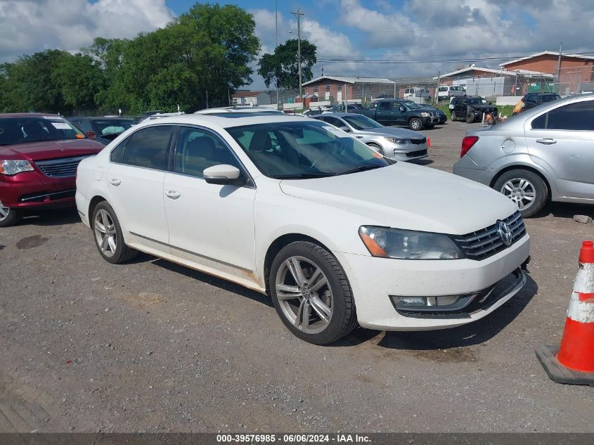 2013 VOLKSWAGEN PASSAT 2.0L TDI SEL PREMIUM