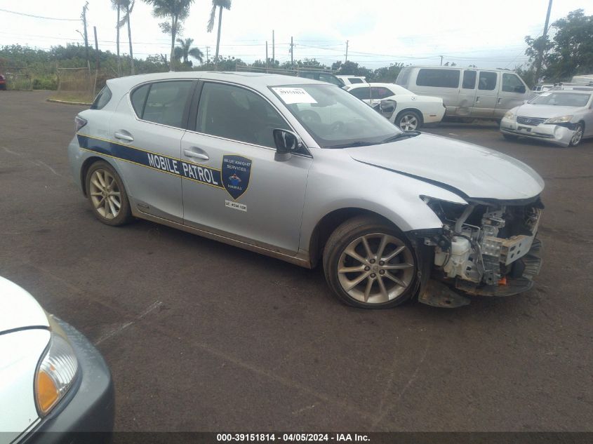 2012 LEXUS CT 200H PREMIUM