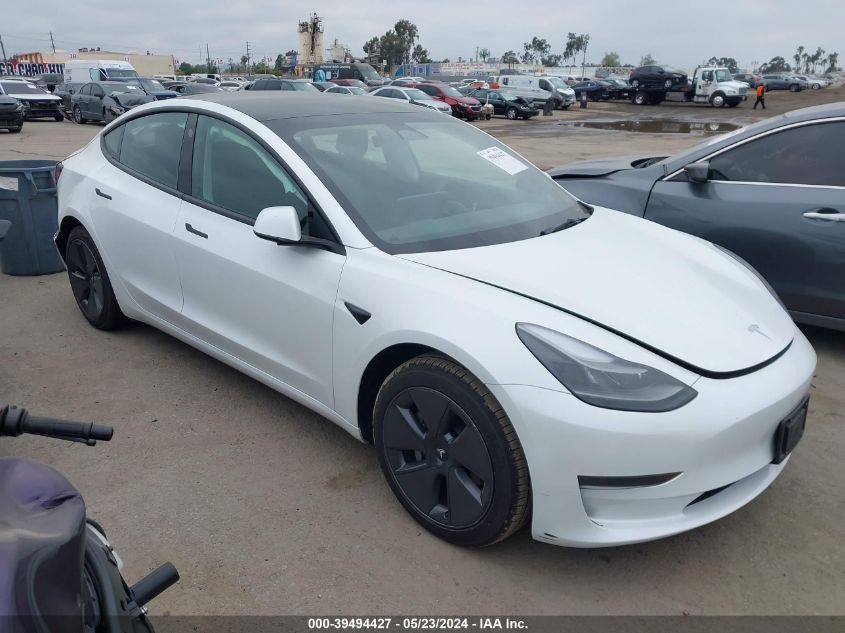 2023 TESLA MODEL 3 REAR-WHEEL DRIVE