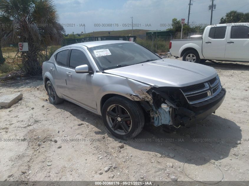 2012 DODGE AVENGER SXT