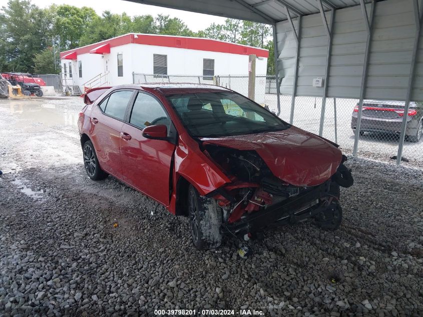 2016 TOYOTA COROLLA S PLUS