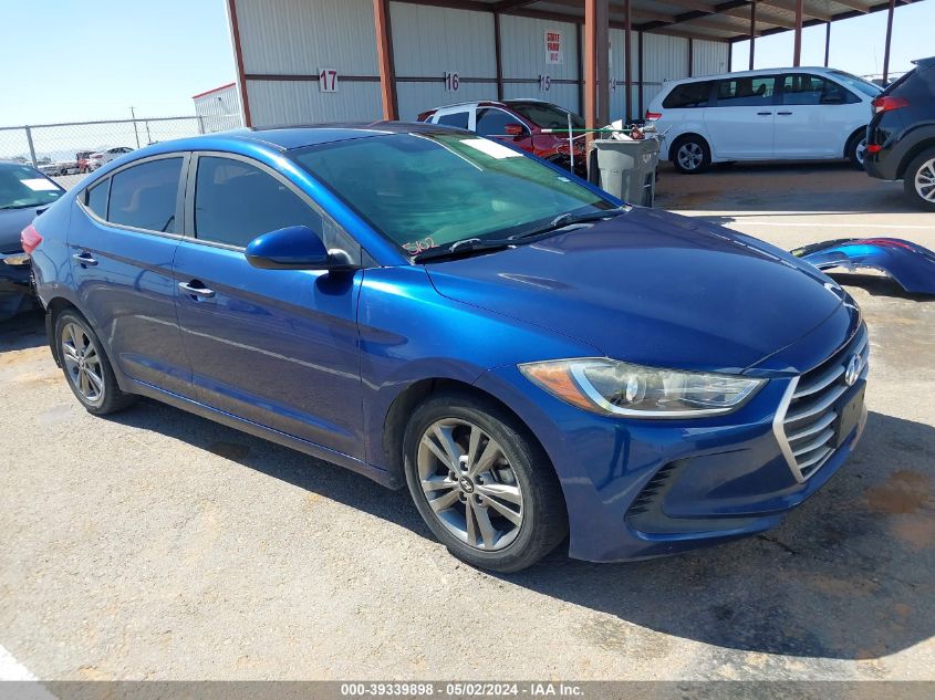 2018 HYUNDAI ELANTRA SEL