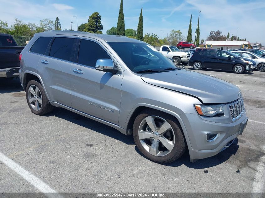 2014 JEEP GRAND CHEROKEE OVERLAND