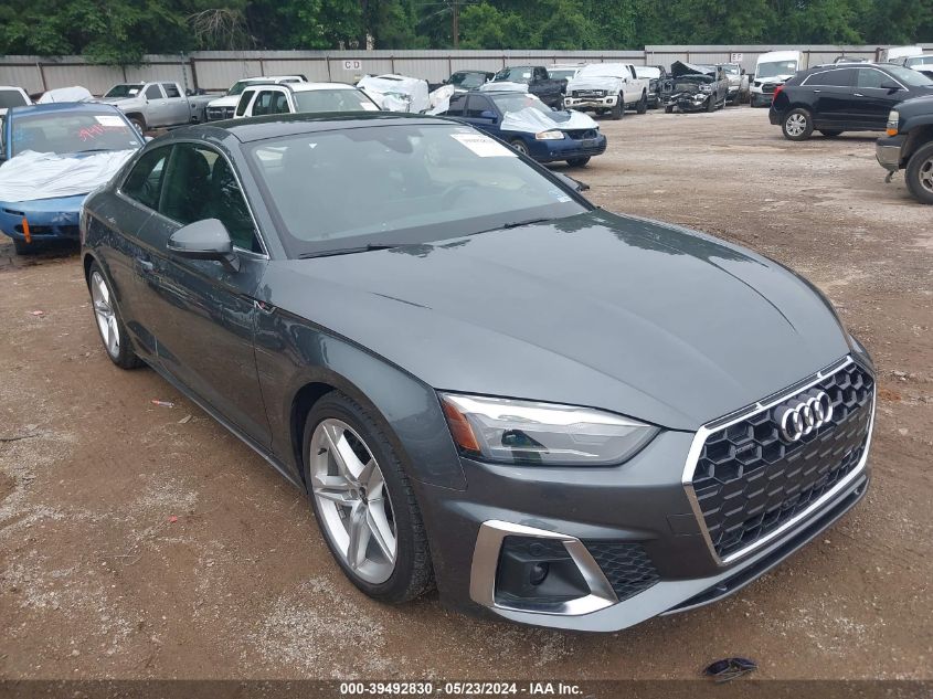 2022 AUDI A5 PREMIUM 45 TFSI S LINE QUATTRO S TRONIC