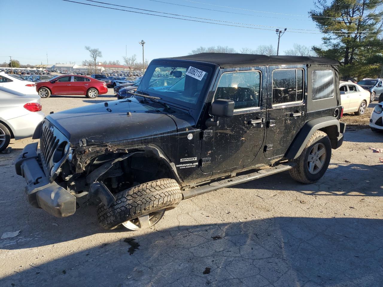 2014 JEEP WRANGLER UNLIMITED SPORT