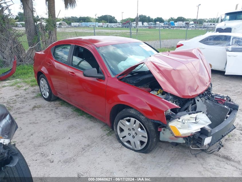 2014 DODGE AVENGER SE