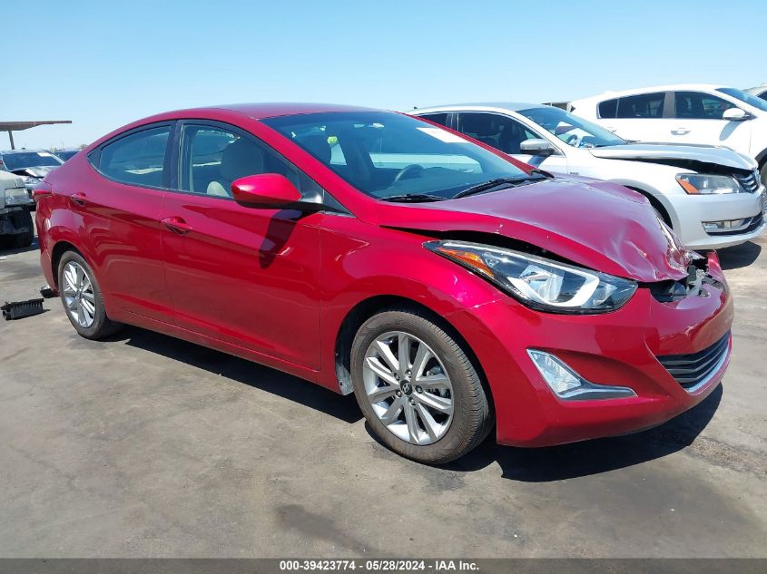 2014 HYUNDAI ELANTRA SE