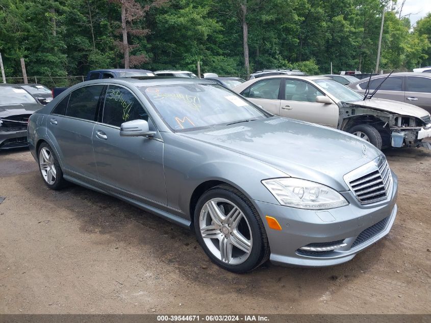 2013 MERCEDES-BENZ S 550