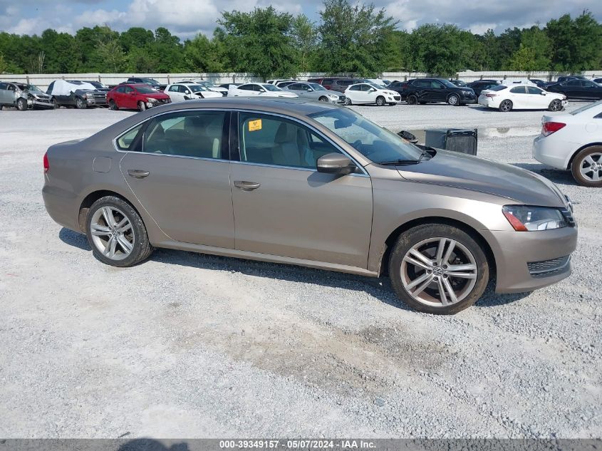 2015 VOLKSWAGEN PASSAT 2.0L TDI SE