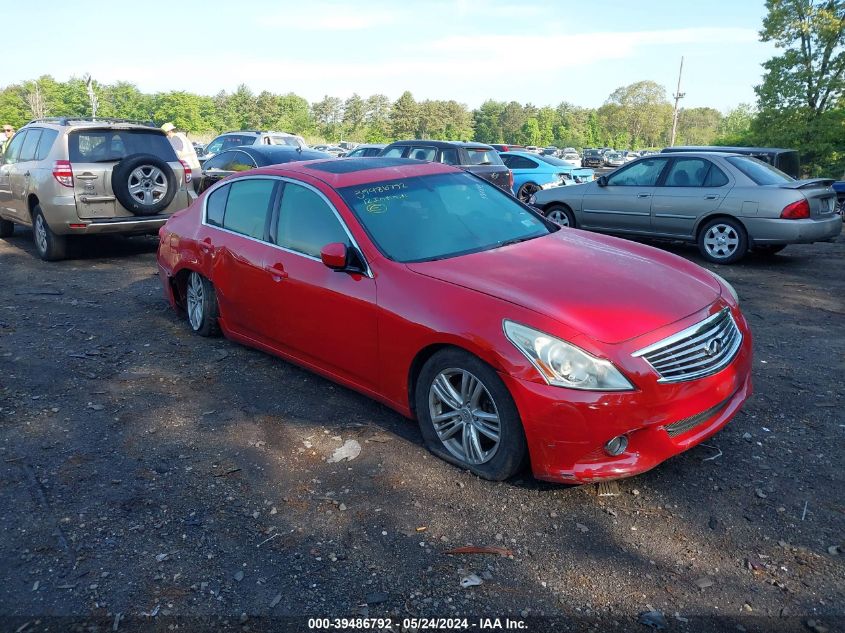 2012 INFINITI G37X