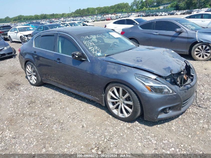 2011 INFINITI G37X