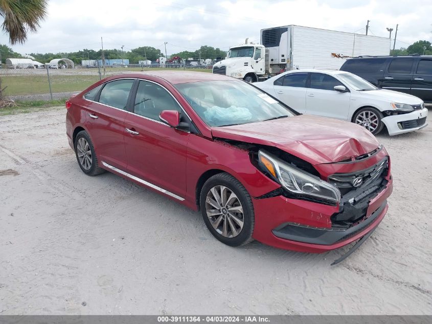 2015 HYUNDAI SONATA SPORT