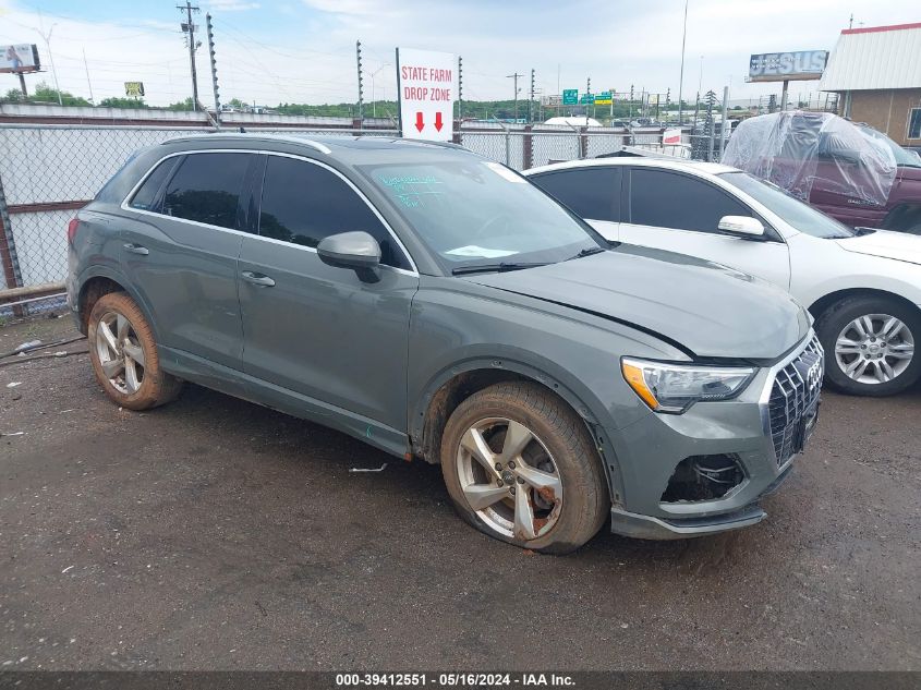 2020 AUDI Q3 PREMIUM 45 TFSI QUATTRO TIPTRONIC