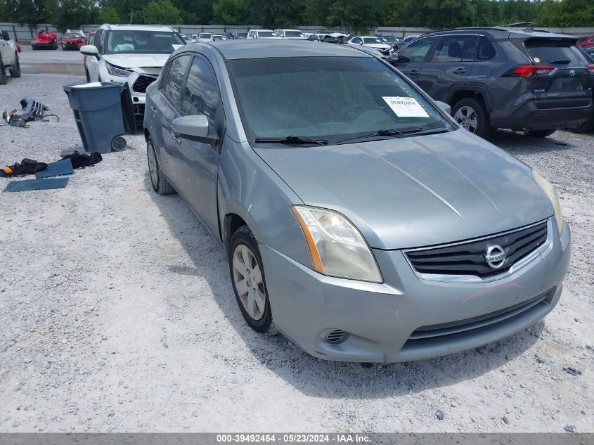 2012 NISSAN SENTRA 2.0/2.0S/SR/2.0SL