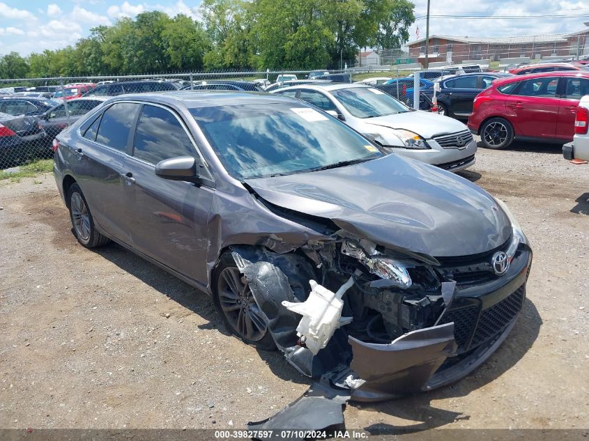 2016 TOYOTA CAMRY XLE/SE/LE/XSE/SE W/SPECIAL EDITION PKG