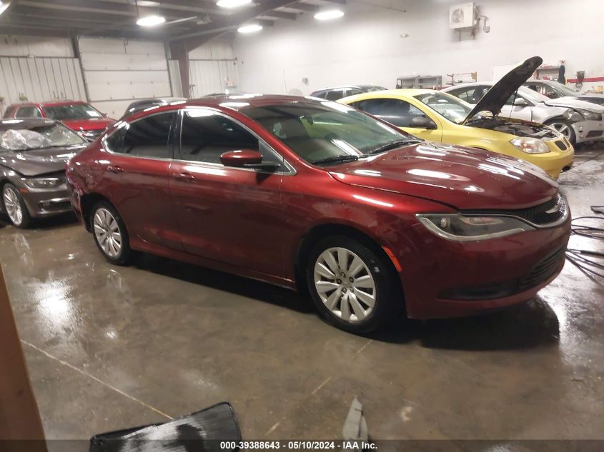 2015 CHRYSLER 200 LX