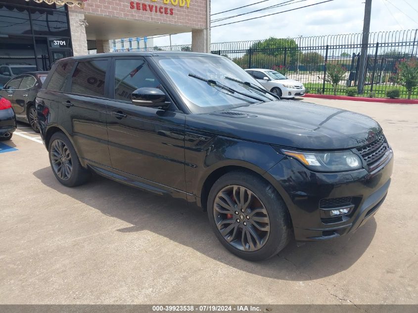 2016 LAND ROVER RANGE ROVER SPORT 3.0L V6 SUPERCHARGED HSE