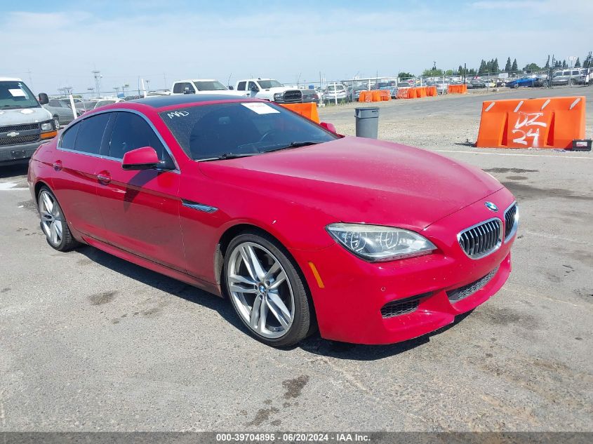 2013 BMW 640I GRAN COUPE