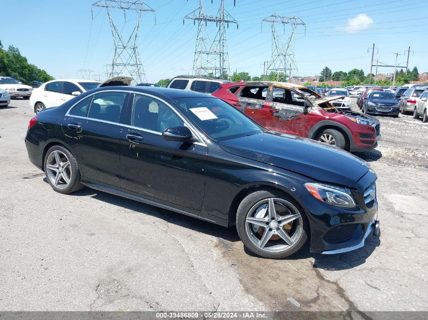 2016 MERCEDES-BENZ C 300 4MATIC/LUXURY 4MATIC/SPORT 4MATIC