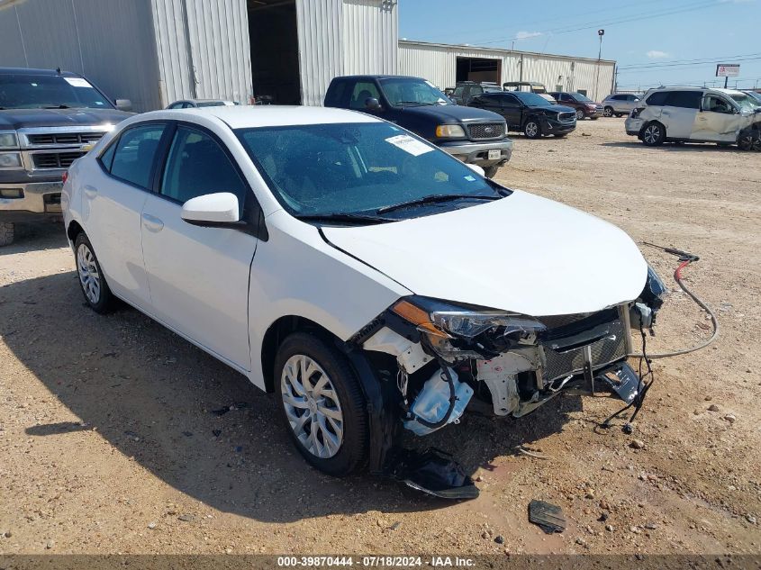 2019 TOYOTA COROLLA LE