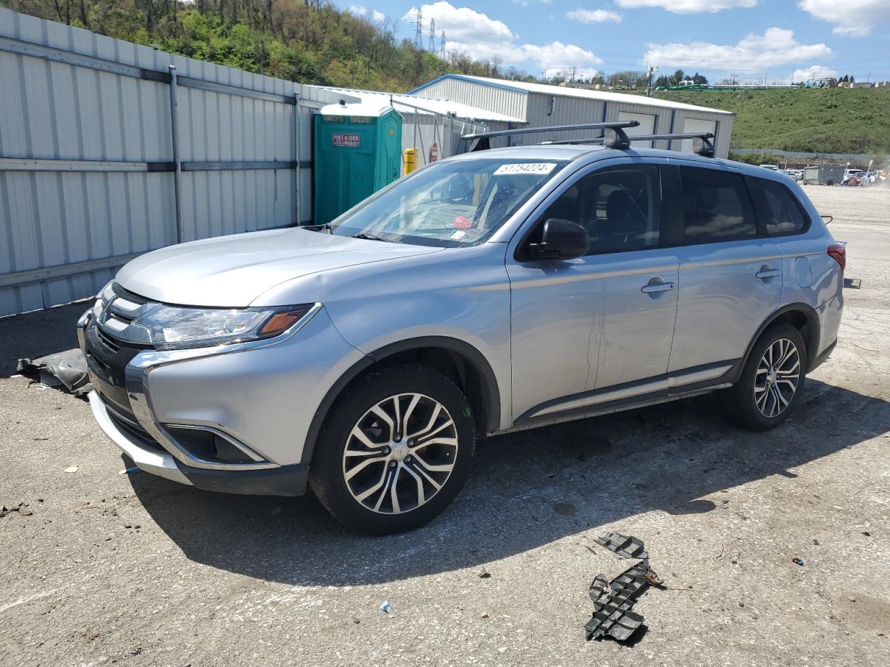 2017 MITSUBISHI OUTLANDER ES